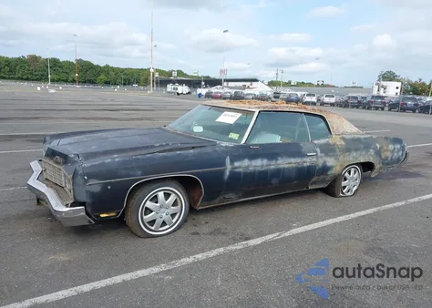 1973 Chevrolet Impala z USA, uszkodzony, nr VIN 1C47H3JA13117